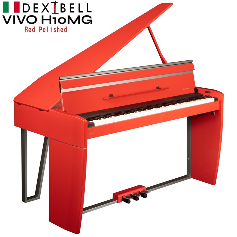 VIVO H10 MG Red Polished 【予約商品・国内初回入荷分1台限り・2024年6月～7月頃入荷予定】（VIVO H10 MG DRP）The Dexibell Mini Grand Piano デキシーベル　(送料別途お見積もり)