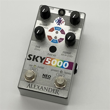 ALEXANDER SKY5000 リバーブ Alexander Pedals SKY 5000（アレクサンダーペダルズ）ディレイ
