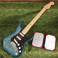 【USED】IKEBE 45th Anniversary Custom Stratocaster NOS Custom Blue Burst Master Built By Kyle McMillin S/N CZ556801