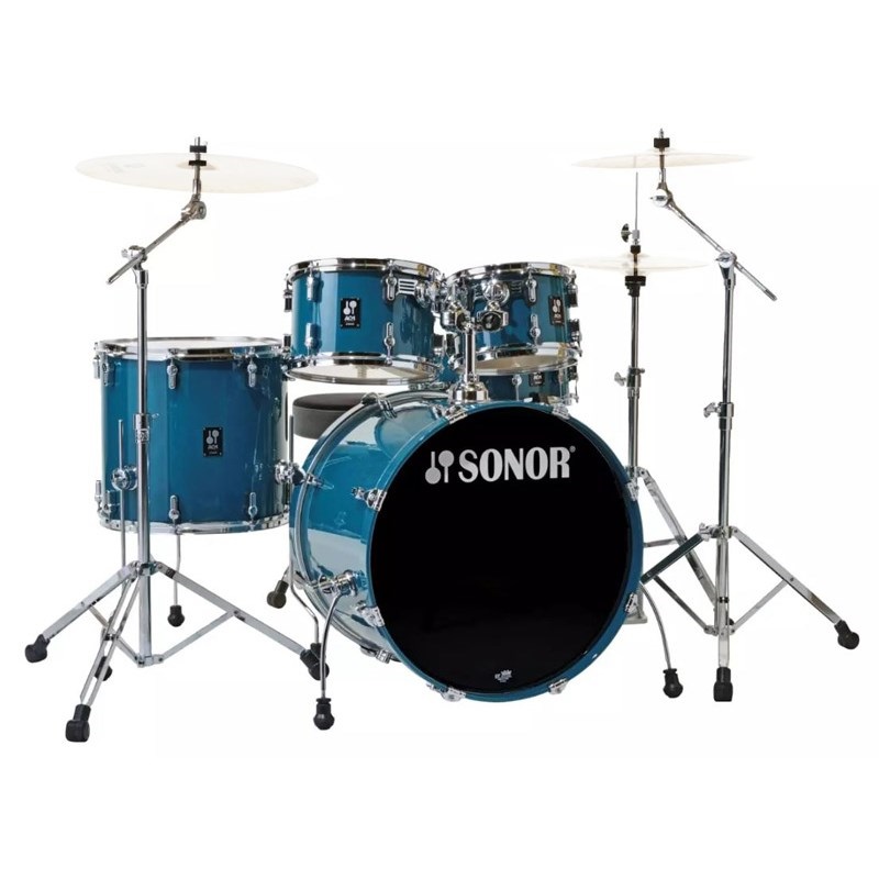 SN-AQ1SG #CB [AQ1 STAGE Set / CARIBBEAN BLUE]【ハードウェア付属 / シンバル別売】