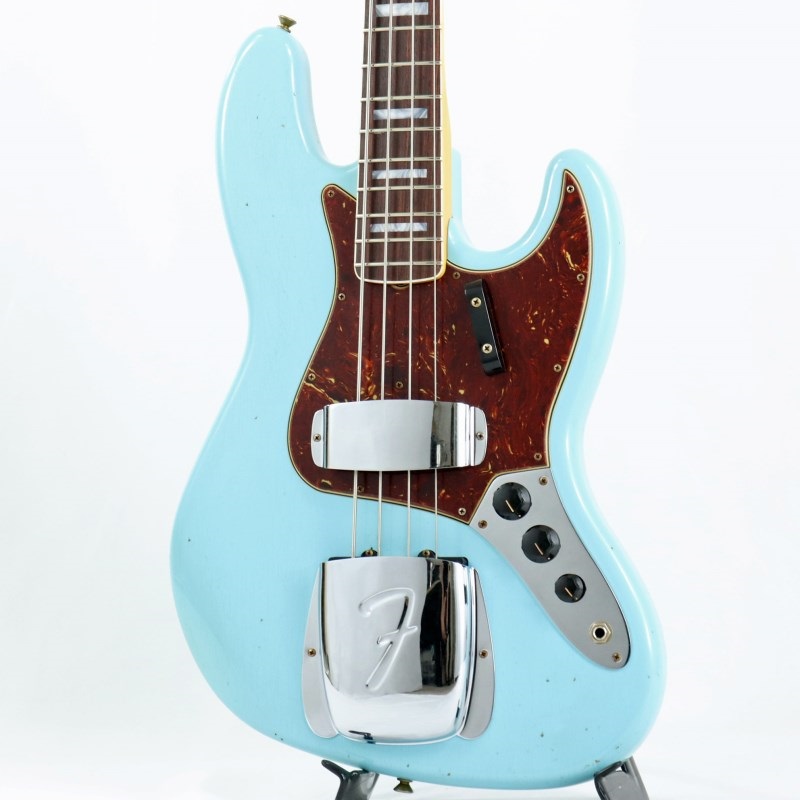 Limited Edition 1966 Jazz Bass Journeyman Relic (Aged Daphne Blue/Matching Head)