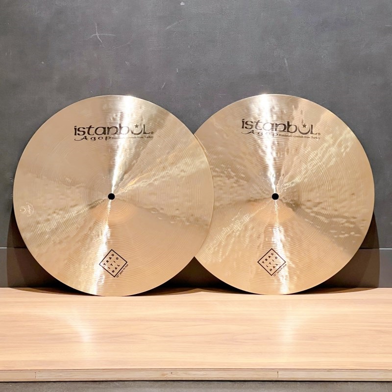 Traditional Jazz Hihat 15pr [1040g/1215g]【2024 トルコ・ファクトリー・ツアー選定品】