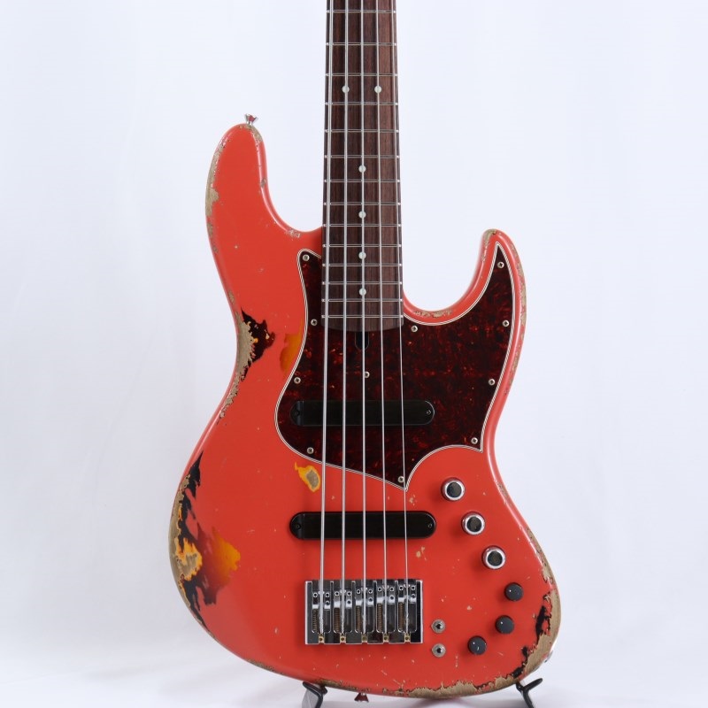 XJ-1T 5st Multi-layer Heavy Aged/Fiesta Red Over 3 Tone Sunbrst/Roasted Maple/Alder/MH)