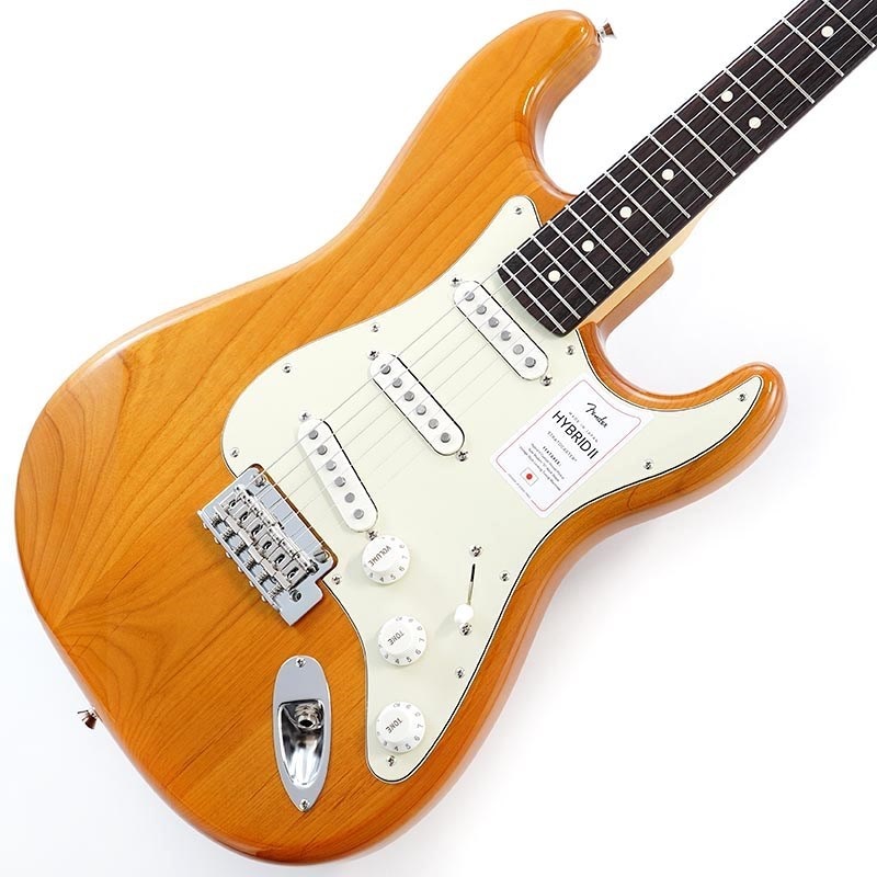 Made in Japan Hybrid II Stratocaster (Vintage Natural/Rosewood)