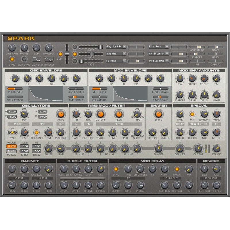 Native Instruments Reaktor Spark (オンライン納品)(2時間以内に納品)