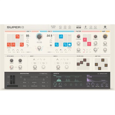 Native Instruments Super 8 (オンライン納品)(2時間以内に納品)