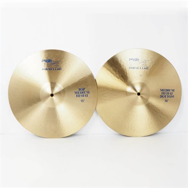 PAiSTe USED 中古 80s Formula 602 Medium HiHat 15 Pair [Top