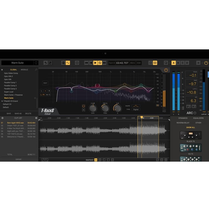 IK Multimedia T-RackS Equal  (代引不可)(オンライン納品)