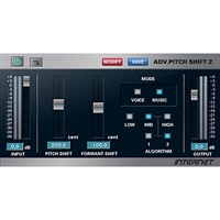 AdvPitchShift2 VST  (オンライン納品)(2時間以内に納品)