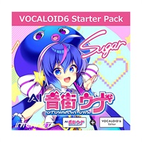 VOCALOID6 Starter Pack AI 音街ウナ Sugar  (オンライン納品)(2時間以内に納品)
