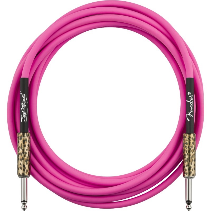 Fender USA Joe Strummer 13' Instrument Cable (Pink Leopard) [0990810215]