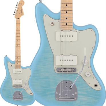 2024 Collection Hybrid II Jazzmaster FMT (Flame Celeste Blue/Maple)