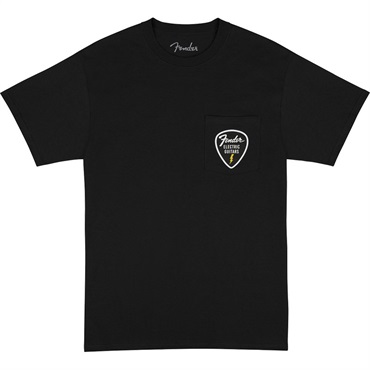 Fender USA FENDER(R) SPAGHETTI WAVY CHECKER LOGO TEE BLACK