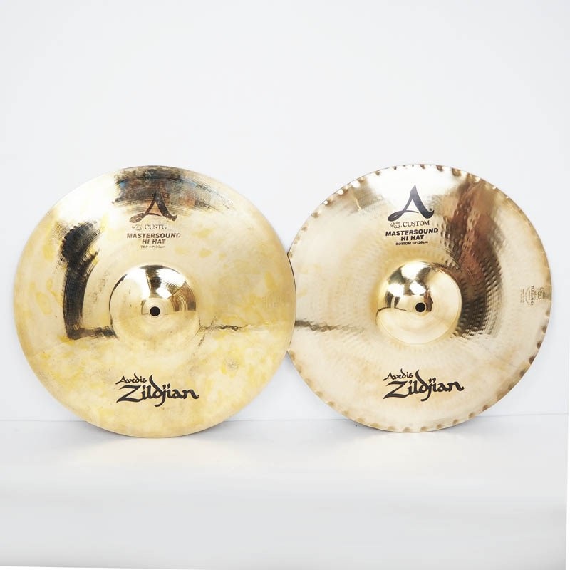 Zildjian USED 中古 A Custom Mastersound HiHat 14 pair [1068g/1310g]