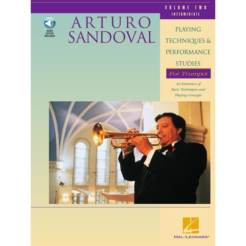 Hal Leonard サンドヴァル ： アルトゥーロ・サンドバルのトランペット教本 第2巻