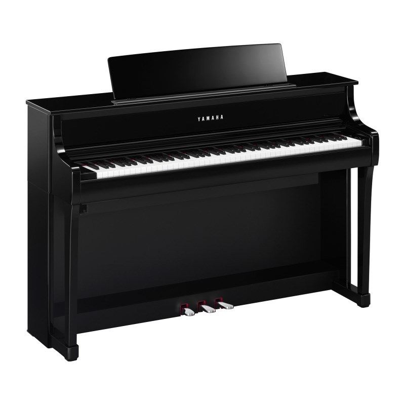 YAMAHA 【6月以降据付予定】CLP-875PE 黒鏡面艶出し仕上げ(代引不可)(全国基本配送設置料込み、階段上げ・特殊作業・一部地域別途お見積り)