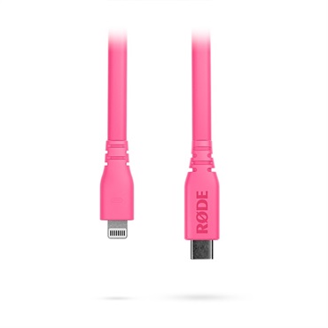 SC19-P(ピンク)(ロード)(USB-C - Lightning 1.5m)