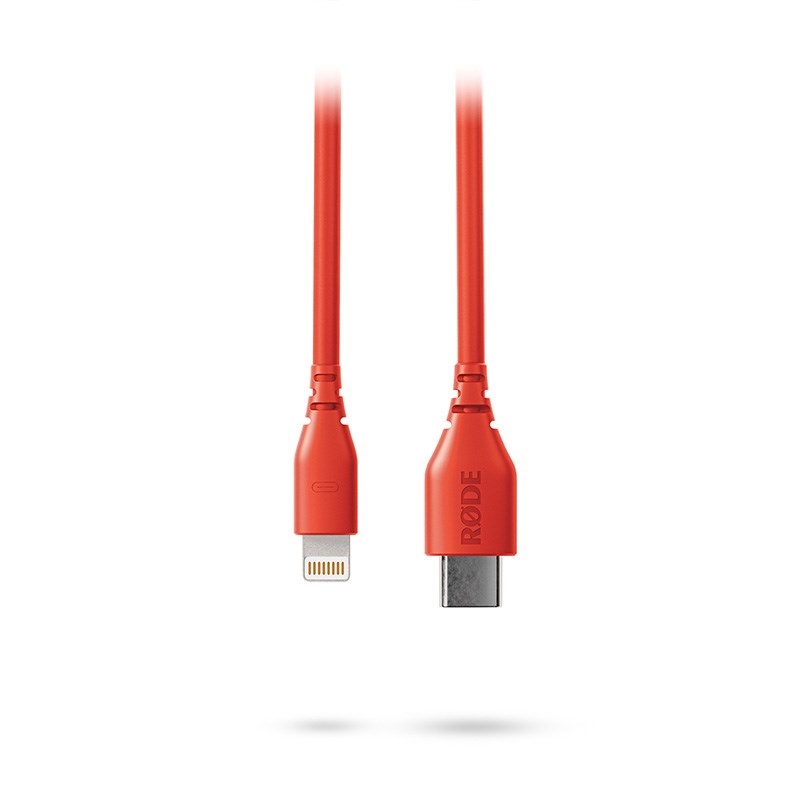 RODE SC21-R(レッド)(ロード)(USB-C - Lightning 30cm)