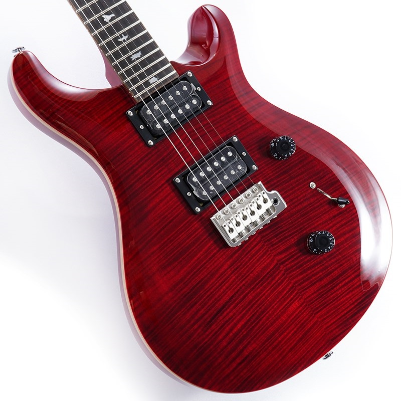 セール中　PRS SE Custom 24 ワインレッド エレキギター PRS SE CUSTOM 24 Fire Red Burst エレキギター【現物画像】 ポール