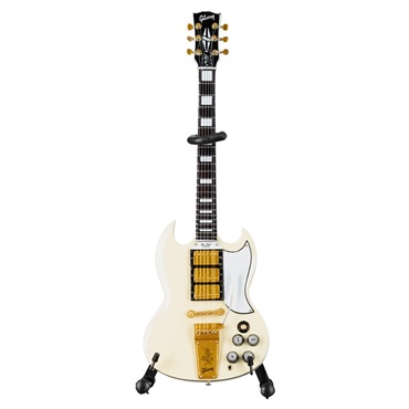 Gibson AXE HEAVEN(R) '64 SG Custom White 1:4 Scale Mini