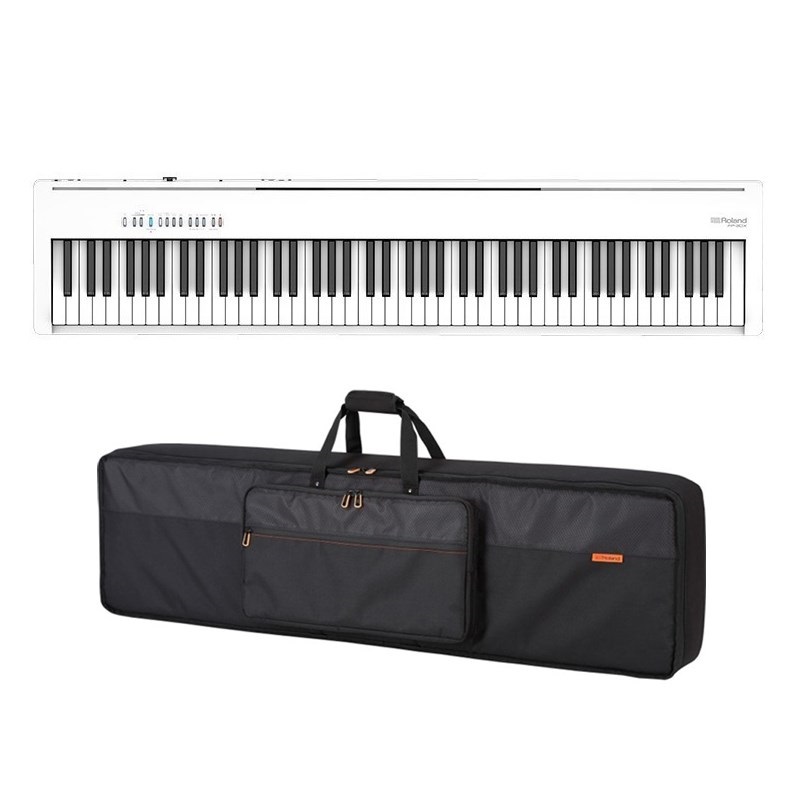 Roland FP-30X-WH（ホワイト）純正ケースセット(※沖縄、一部離島へのお届けは送料別途お見積り)(代引き不可)(電子ピアノ)