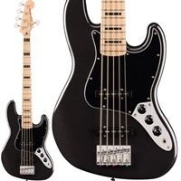 Affinity Series Active Jazz Bass V (Black Metallic/Maple)