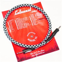 COLOSSUS SPEAKER CABLE 3ft [Straight-Straight][CheckeredFlag]【IKEBE LOGO】