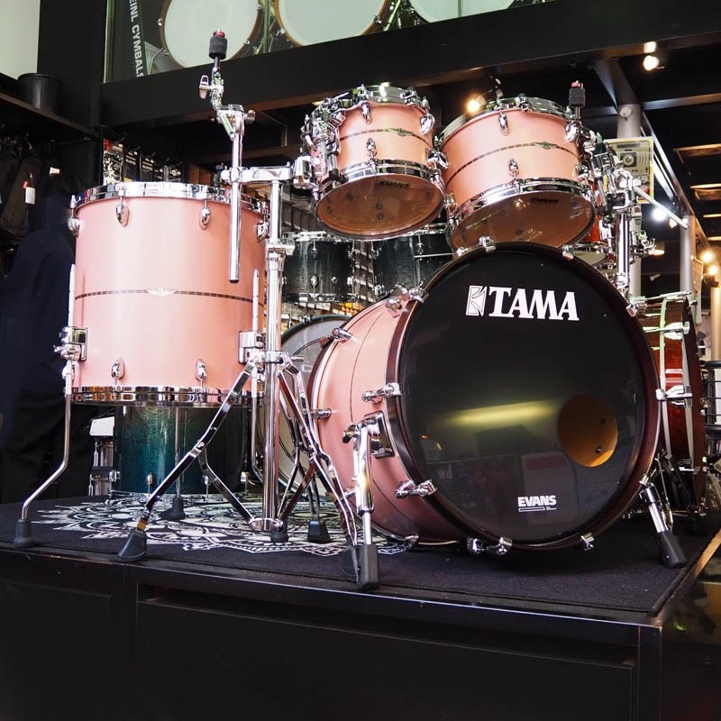 TAMA STAR Maple 4pc Set -Anika Nilles Custom Pink-[Anika Nilles Drum Clinic使用品/特注カラー/20BD・10TT・12TT・16FT]