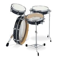 DRKTPFC04RKBD [Performance Series 4-Piece Low Pro Drum Kit / Black Diamond Finish Ply]