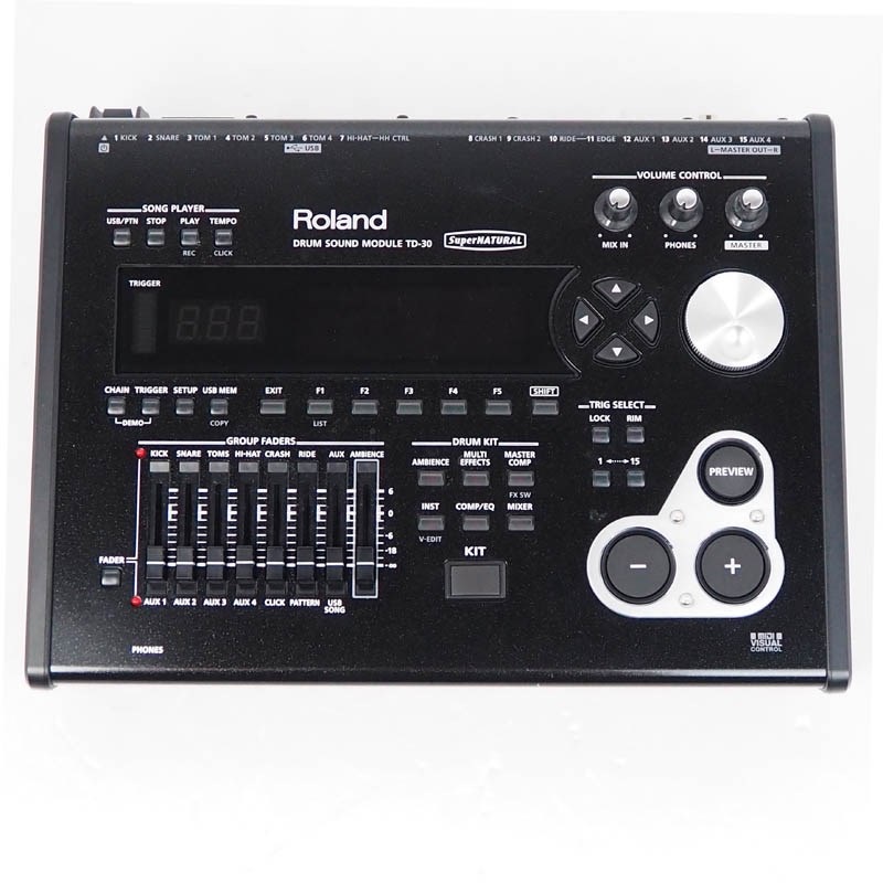 TD-30 ドラムサウンドモジュール Roland 動作未確認 Amazon | Roland ローランド ドラムサウンドモジュール TD-30