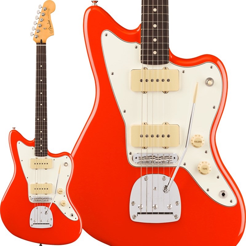 Fender MEX Player II Jazzmaster (Coral Red/Rosewood)【Fender The Spring Summer 2025 Campaign】