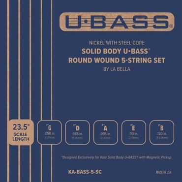 KA-BASS-5-SC Nickel Round Wound
