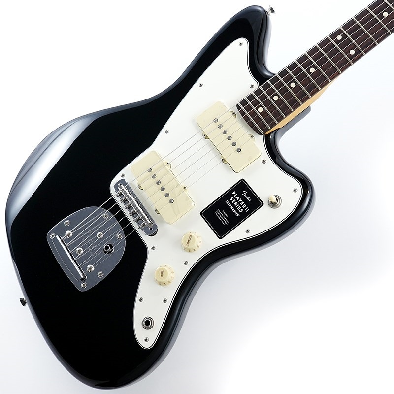 Fender MEX Player II Jazzmaster (Black/Rosewood)【Fender The Fender MEX Player II Jazzmaster (Black/Rosewood)【Fender The