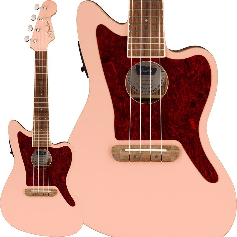 Fender Acoustics 【数量限定特価】【新楽器応援セール】 FULLERTON JAZZMASTER UKE (Shell Pink) フェンダー