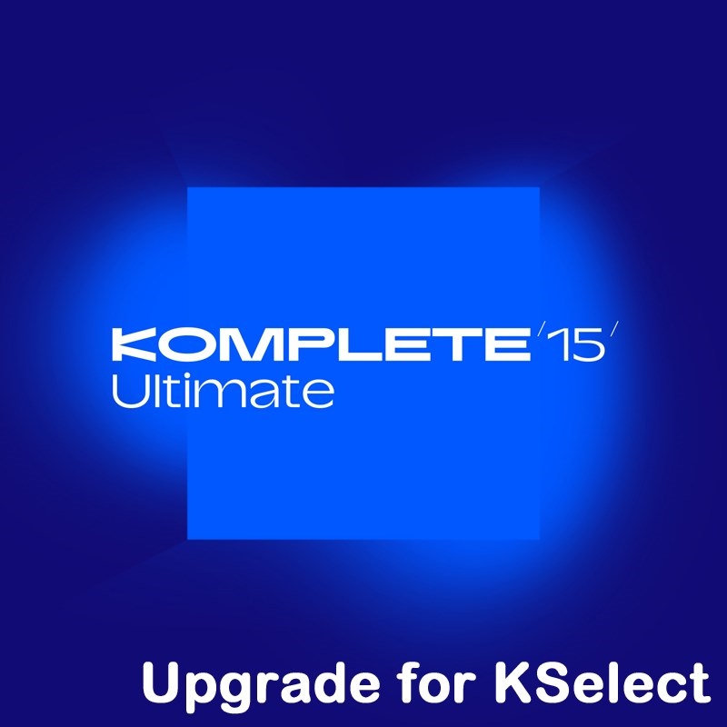 Native Instruments Komplete 15 Ultimate Upgrade for Kselect (ネイティブインストルメンツ)(コンプリート)(オンライン納品)(2時間以内に納品)