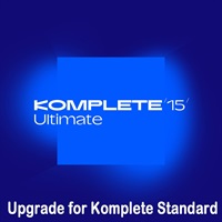 Komplete 15 Ultimate Upgrade for Komplete Standard (ネイティブインストルメンツ)(コンプリート)(オンライン納品)(2時間以内に納品)