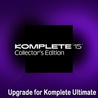Komplete 15 Collectors Edition Upgrade for Komplete Ultimate (ネイティブインストルメンツ)(コンプリート)(オンライン納品)(2時間以内に納品)