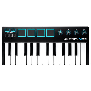 Amazon.com: Alesis Qmini - Portable 32 Key USB MIDI Keyboard