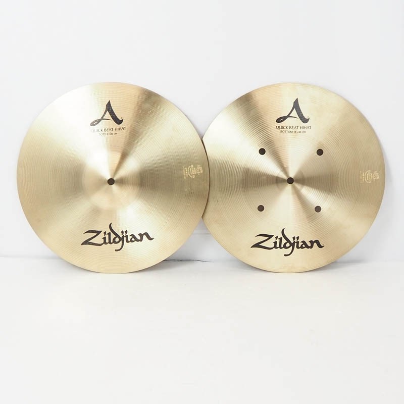 Zildjian USED 中古 A Zildjian Quick Beat HiHat 14 pair [Top