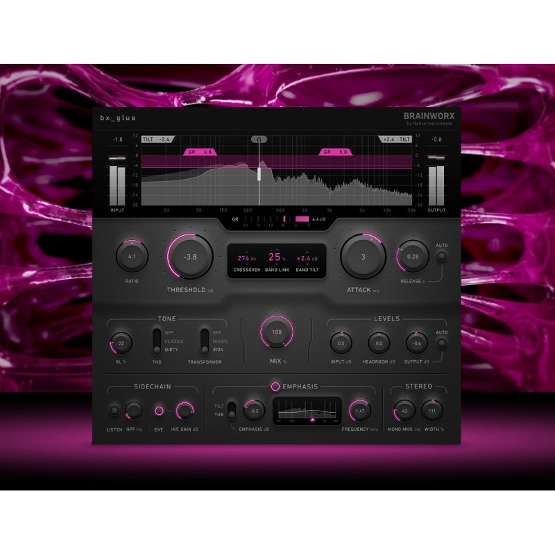 Plugin Alliance Brainworx bx_glue(オンライン納品)(2時間以内に納品)