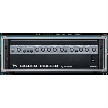 Plugin Alliance Gallien-Krueger 800RB(オンライン納品)(2時間以内に納品)