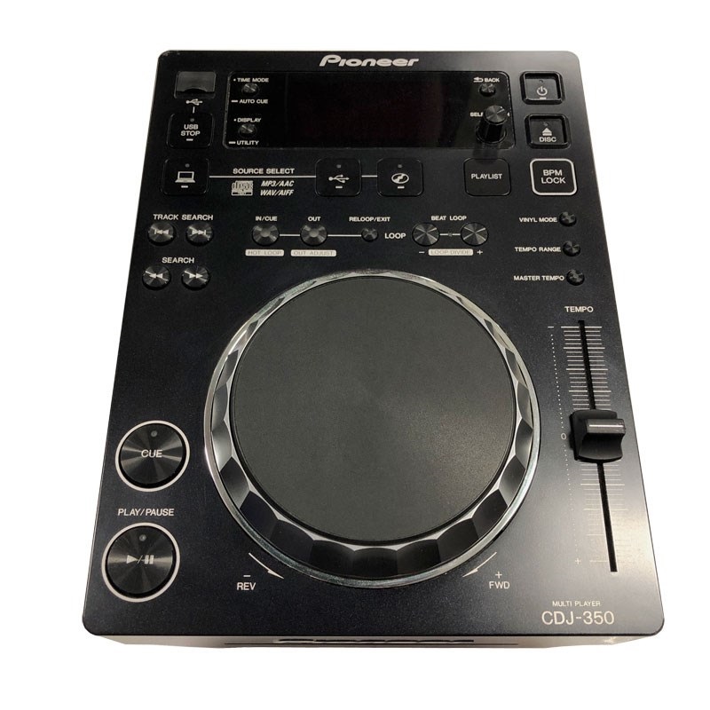 Pioneer DJ用CDプレーヤー ブラック CDJ-350 2台セット（ほぼ未使用）