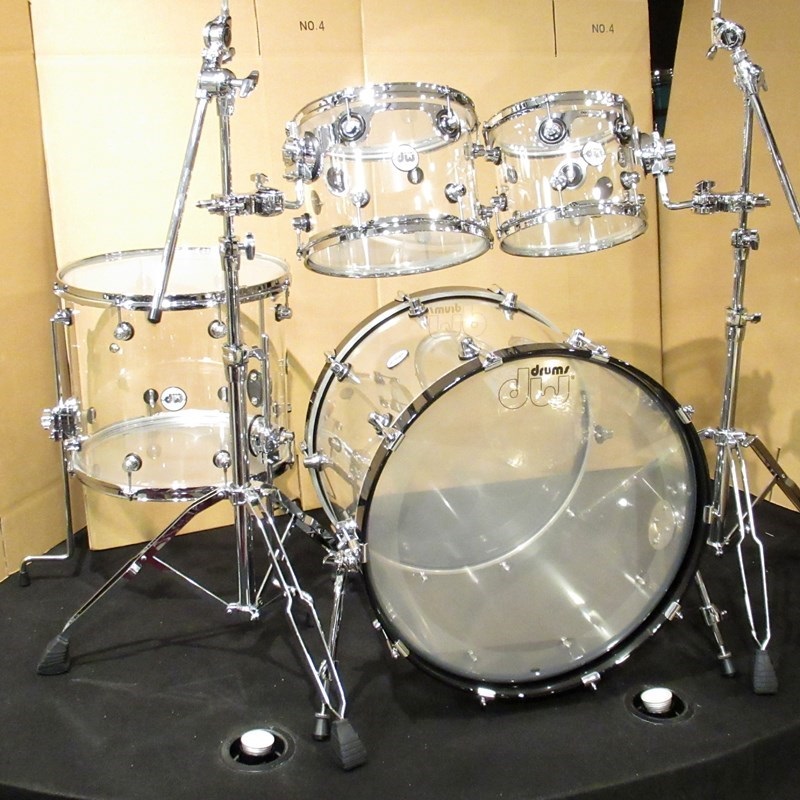 dw 【値下げしました！】Design Series Acrylic 4pc Drum Kit [BD22  