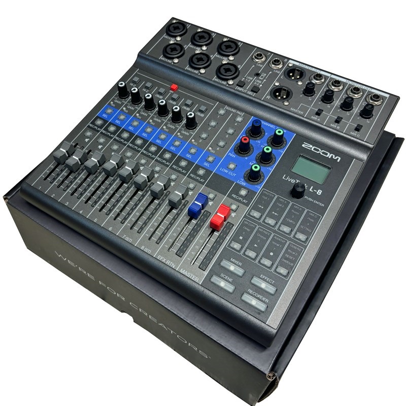 ZOOM LiveTrak L-8（ケース付き） ZOOM 【USED】 LiveTrak L-8
