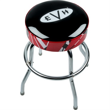 EVH LOGO BARSTOOL WITH STRIPED TRIM 24inch (#0227297024)