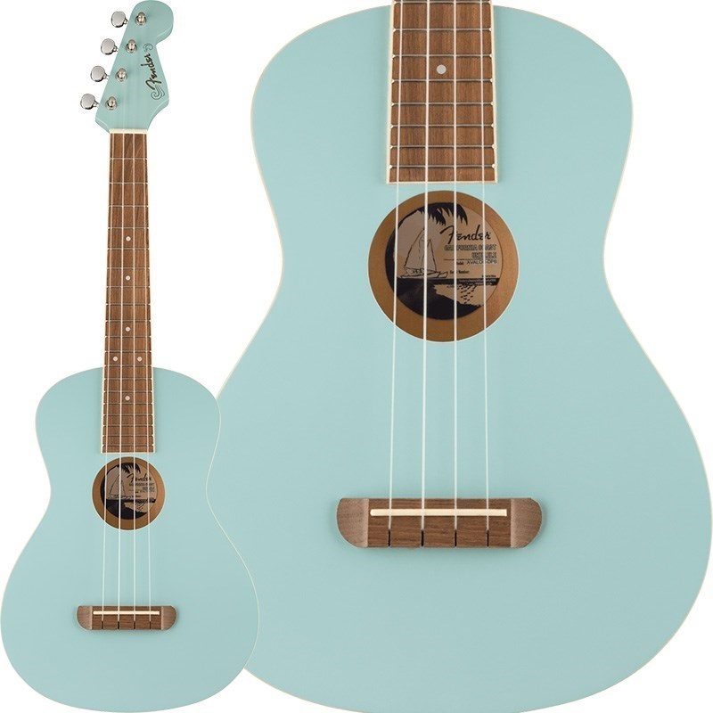 Fender Acoustics 【数量限定特価】【新楽器応援セール】 AVALON TENOR UKULELE (Daphne Blue) フェンダー
