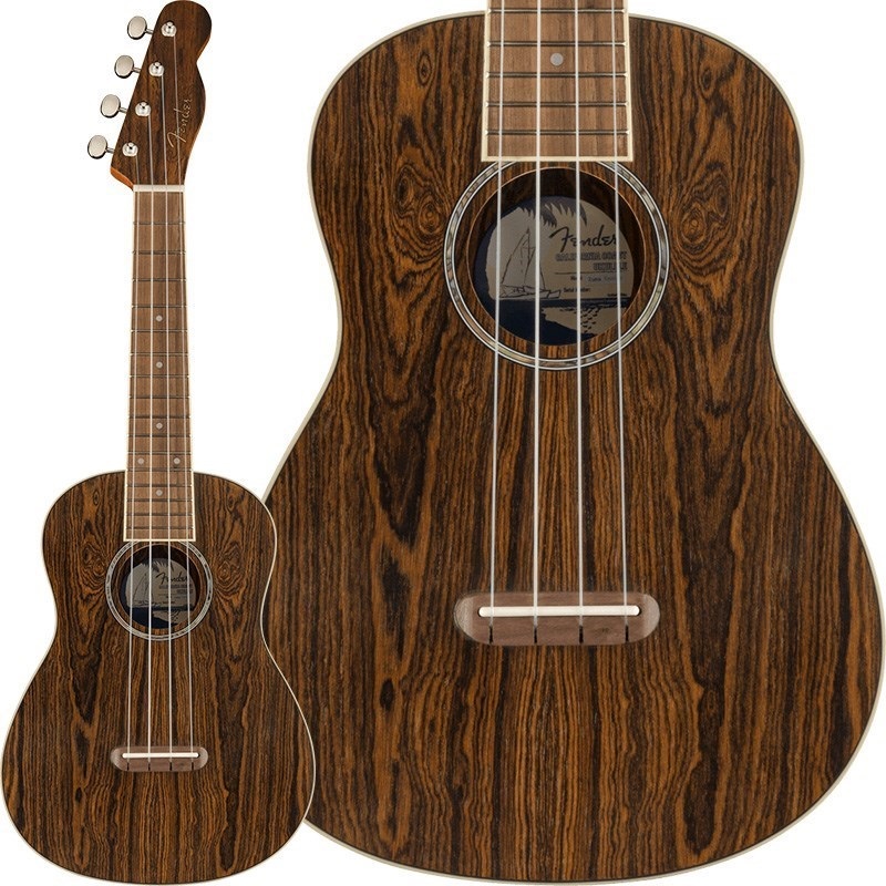 Fender Acoustics 【数量限定特価】【新楽器応援セール】 ZUMA EXOTIC CONCERT UKULELE (BOCOTE) フェンダー