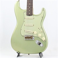2024 Collection Time Machine 1959 Stratocaster Journeyman Relic (Faded/Aged Sage Green Metallic) [SN.CZ576696]
