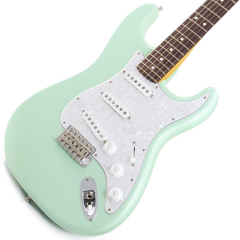 fender Japan ST-57 surf green エフェクター付き