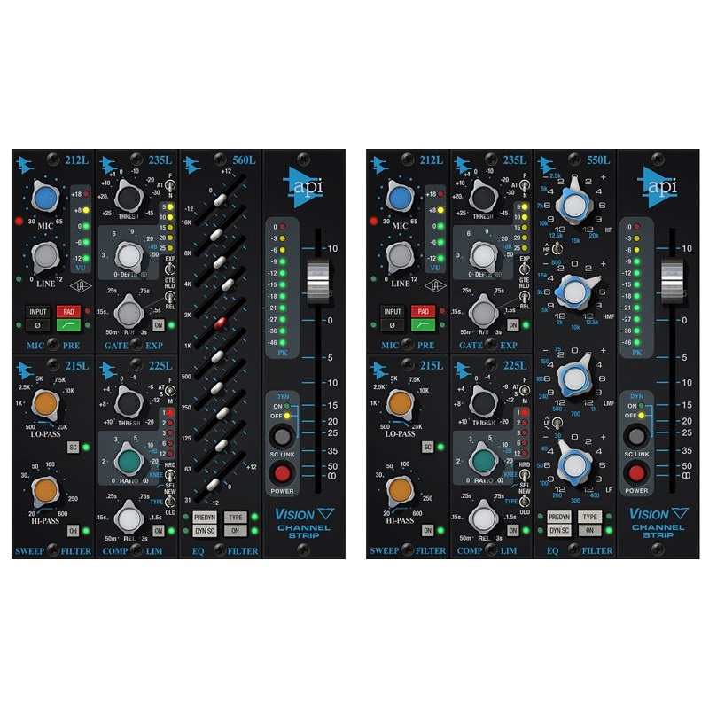 Universal Audio 【ユニバーサルオーディオUAD Half-Yearly Sale！】API Vision Channel Strip Collection [UAD Native Plugin] (代引不可)(オンライン納品)